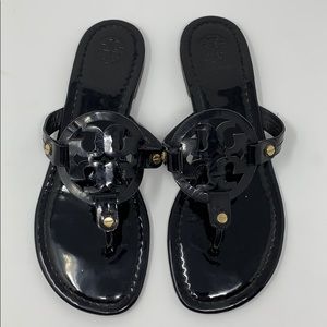 Tory Burch “Miller” patent sandal